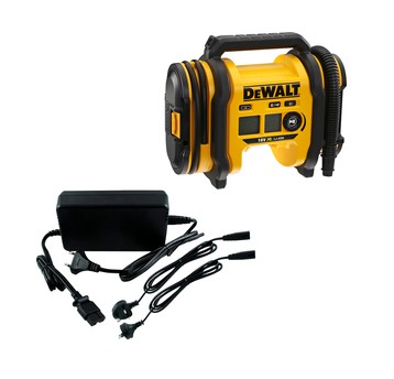 Kompresor akumulatorowy 18V 11 bar+zasilacz DEWALT