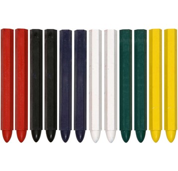 Kreda techniczna KOLOROWA opk=12szt