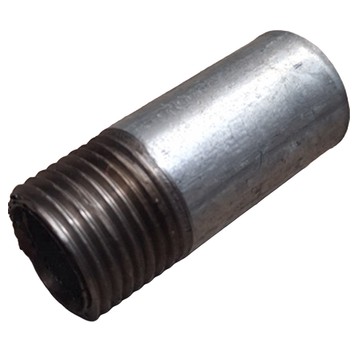 Króciec ocyn.1-gw 1/2"x 5cm jednostronnie gwint