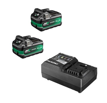 Ładowarka MULTIVOLT 18/36V+2 aku 2,5/5Ah HIKOKI