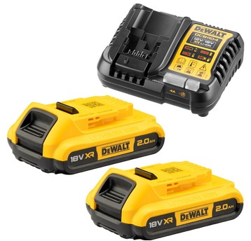 Ładowarka uniwersal DCB1104+ 2x DCB183 2Ah DeWalt