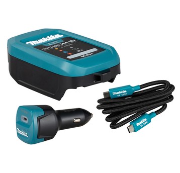Ładowarka USB LX DC18SJ+ kabel PD sam.+ADP14Makita