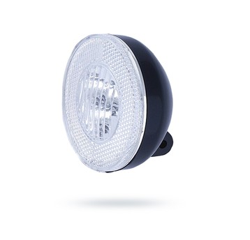 Lampa przód RETRO na baterie HL-PR-012 czarn ROJAX