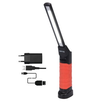 LAMPA WARSZTATOWA COB LED 5W + 3W łamana