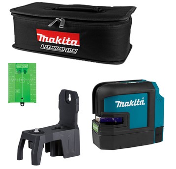 Laser krzyżowy 25m 12V zielony CXT torba MAKITA