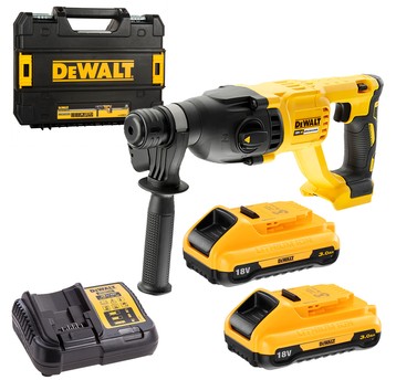 Młotowiertarka 18V 2x3Ah SDS+ 2,6j DEWALT