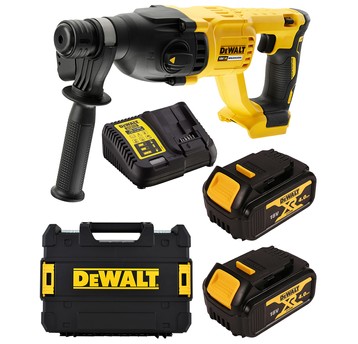 Młotowiertarka 18V 2x4Ah SDS+ 2,6j DEWALT