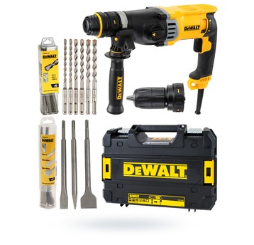 Młotowiertarka 900 W SDS+ 3,0j +uchwyt +akc DEWAL