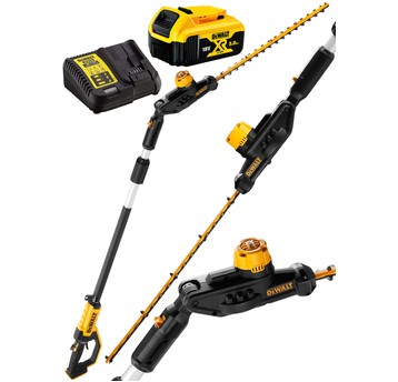 Nożyce do żywopłotu aku wysięgnik 18V 1x5Ah DeWalt