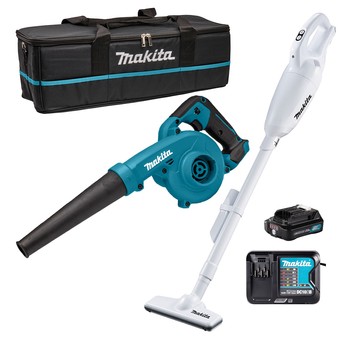 Odkurzacz CL108FD 12V + dmuchawa UB100D MAKITA