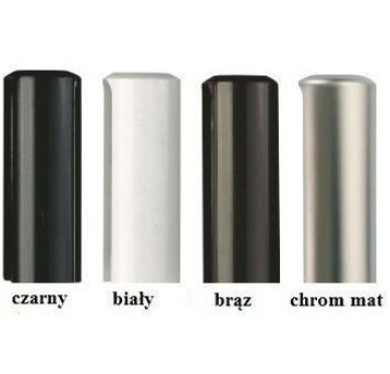 Osłonka zawiasy EX 14mm brązowa