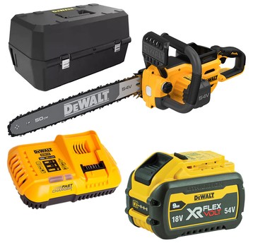 Piła łańcuchowa 54V 50cm 1x9Ah BL FV DeWALT