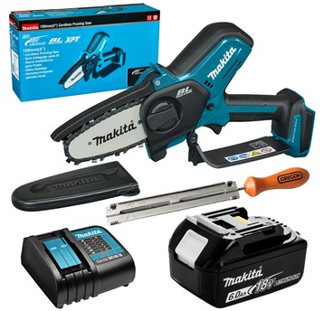 Pilarka łańcuchowa aku 18V 100mm 1x6Ah MAKITA