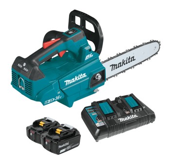 Pilarka łańcuchowa aku 36V 2x5Ah+DC18RD MAKITA