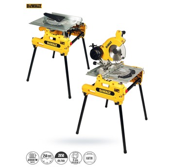 Pilarka stołowa 250mm 2000W odwracalna DeWalt