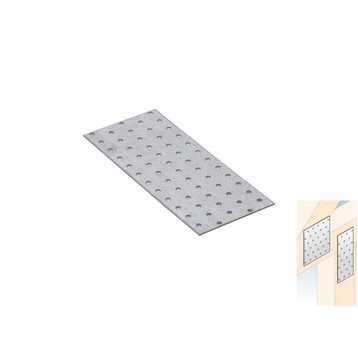 Płytka perforowana 100x240x2mm PP 13 (opk=10szt)