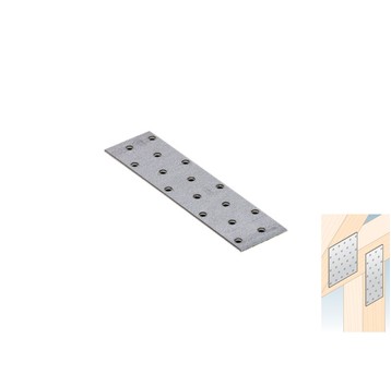 Płytka perforowana 40x160x2mm PP 4 (opk=20szt)