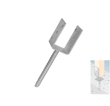 Podstawa słupa 71x324x120x4mm PS 70U (6)