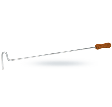Pogrzebacz ocynk L-60cm rączka DREWNIANA
