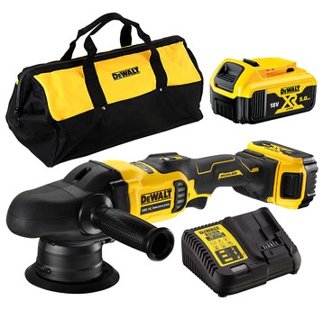 Polerka mimośrodowa 18V 125mm 2x5Ah Torba DeWALT