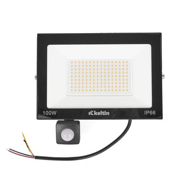 Reflektor SMD LED 100W 10000lm z czuj. ruch KELTIN