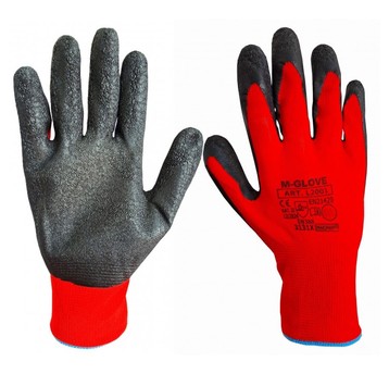 Rękawice L2001 RED rozmiar 8 M-GLOVE (opk=12)