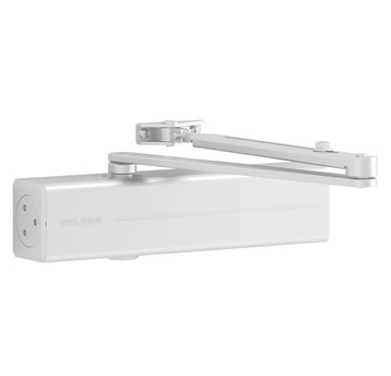 Samozamykacz DC300 + ramię BIAŁY do 120kg ABLOY