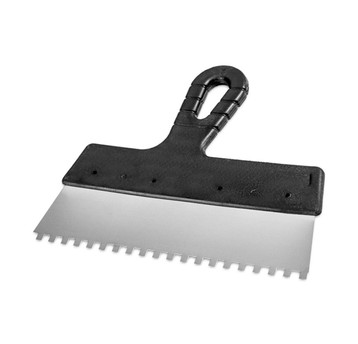Szpachla malarska 250mm zębata 6x6 nierdzewna 3213
