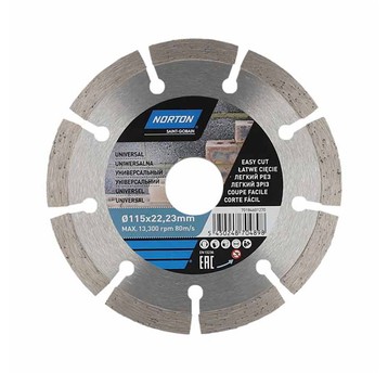 Tarcza diamentowa segment 115mm VULCAN UNIVERSAL