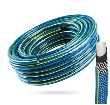 Wąż ogrodowy Bluebos+ 1" 20m niebieski IMET