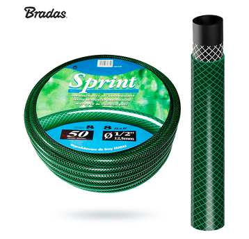 Wąż ogrodowy SPRINT 1/2" 50m zielony