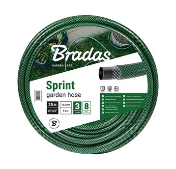 Wąż ogrodowy SPRINT 3/4" 20m zielony