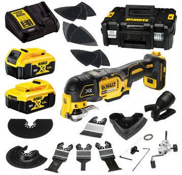 Wielofunkcy narzędzie oscyl 18V 2x5Ah DEWALT TSTAK