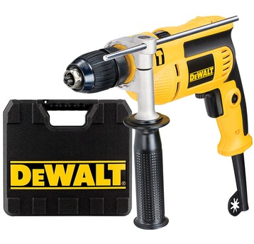 Wiertarka 701 W udarowa L/P samoza. kufer DEWALT