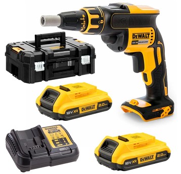 Wkrętarka 18V 2x2Ah bezszczotkowa G-K DEWALT