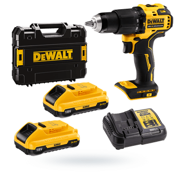 Wkrętarka 18V 65Nm udar 2x3Ah BRUSHLE TSTAK DeWALT