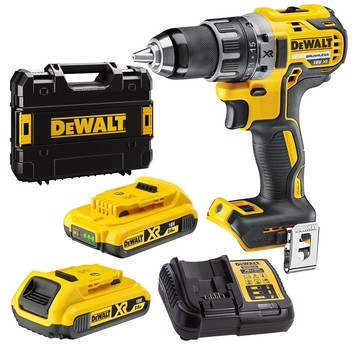 Wkrętarka 18V 70Nm 2x2Ah BRUSHLESS TSTAK DeWALT