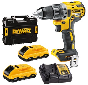 Wkrętarka 18V 70Nm 2x3Ah BRUSHLESS TSTAK DeWALT