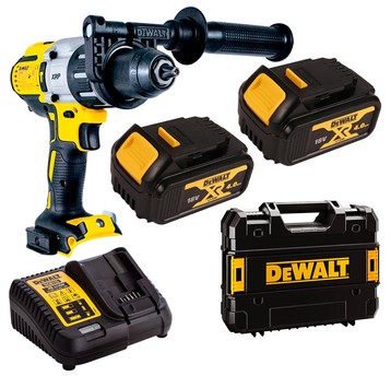 Wkrętarka 18V udar 95Nm 2x4Ah BRUSH TSTAK DeWALT