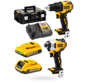 Wkrętarka DCD709 zakrętara DCF809 18V 2x2Ah DEWALT