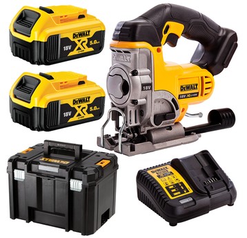 Wyrzynarka 18,0V 135mm 2x5Ah TSTAK DeWalt
