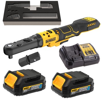 Zakrętarka grzechotka 18V 1/2" 101,7Nm 2x1,7Ah PS