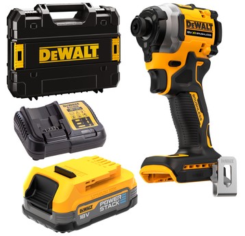 Zakrętarka udar 18V 1x1.7Ah 208Nm BL PS TS DeWALT