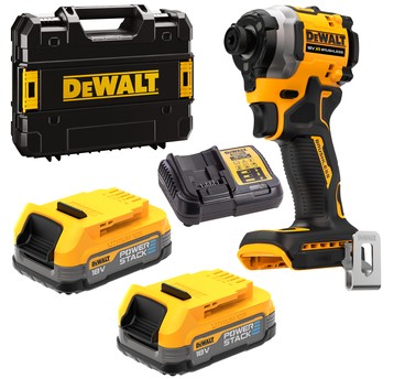 Zakrętarka udar 18V 2x1.7Ah 208Nm BL PS TS DeWALT