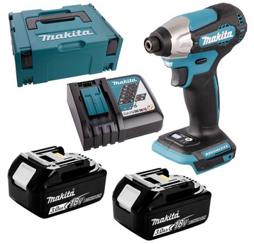 Zakrętarka udarowa 18V 140Nm 2x3Ah MAKITA MAKPAC