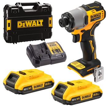 Zakrętarka udarowa 18V 192Nm 2x2Ah BL TSTAK DeWALT
