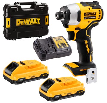 Zakrętarka udarowa 18V 2x3Ah 190Nm DeWALT