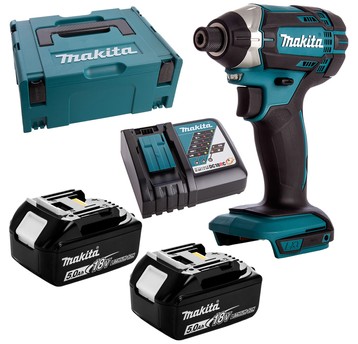 Zakrętarka udarowa 18V 2x5Ah 165Nm MAKPAC MAKITA