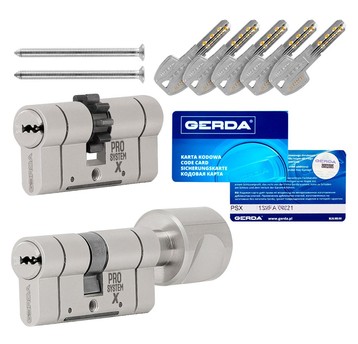 Zestaw 2 wkładek: Z35/50 + G50/35 + 5kl nikiel PSX
