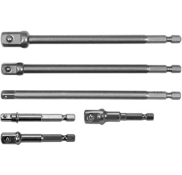 Zestaw adapterów hex do 1/4 3/8 1/2 6SZT YATO